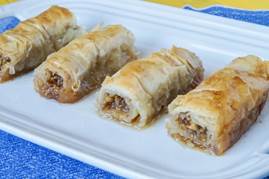 Image result for greek saragli recipe